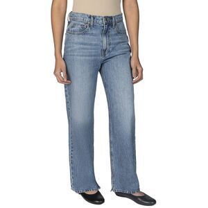 Nelle Atelier Womens  Petite The Maddy Straight Leg Denim